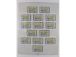 1945/90, ungebrauchte und postfrische Sammlung, oftmals komplett, dabei Bund/Berlin und DDR, DDR mit guten Dienstmarken inkl.