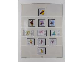 1945/90, ungebrauchte und postfrische Sammlung, oftmals komplett, dabei Bund/Berlin und DDR, DDR mit guten Dienstmarken inkl.