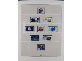 1945/90, ungebrauchte und postfrische Sammlung, oftmals komplett, dabei Bund/Berlin und DDR, DDR mit guten Dienstmarken inkl.