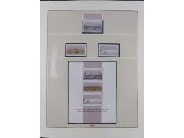 1945/90, ungebrauchte und postfrische Sammlung, oftmals komplett, dabei Bund/Berlin und DDR, DDR mit guten Dienstmarken inkl.