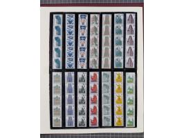 1945/90, ungebrauchte und postfrische Sammlung, oftmals komplett, dabei Bund/Berlin und DDR, DDR mit guten Dienstmarken inkl.