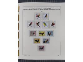 1945/90, ungebrauchte und postfrische Sammlung, oftmals komplett, dabei Bund/Berlin und DDR, DDR mit guten Dienstmarken inkl.