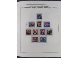 1945/90, ungebrauchte und postfrische Sammlung, oftmals komplett, dabei Bund/Berlin und DDR, DDR mit guten Dienstmarken inkl.