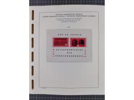 1945/90, ungebrauchte und postfrische Sammlung, oftmals komplett, dabei Bund/Berlin und DDR, DDR mit guten Dienstmarken inkl.