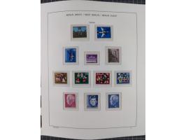 1945/90, ungebrauchte und postfrische Sammlung, oftmals komplett, dabei Bund/Berlin und DDR, DDR mit guten Dienstmarken inkl.