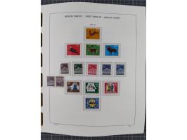 1945/90, ungebrauchte und postfrische Sammlung, oftmals komplett, dabei Bund/Berlin und DDR, DDR mit guten Dienstmarken inkl.