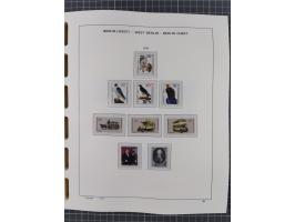 1945/90, ungebrauchte und postfrische Sammlung, oftmals komplett, dabei Bund/Berlin und DDR, DDR mit guten Dienstmarken inkl.