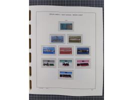 1945/90, ungebrauchte und postfrische Sammlung, oftmals komplett, dabei Bund/Berlin und DDR, DDR mit guten Dienstmarken inkl.