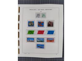 1945/90, ungebrauchte und postfrische Sammlung, oftmals komplett, dabei Bund/Berlin und DDR, DDR mit guten Dienstmarken inkl.