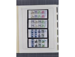 1945/90, ungebrauchte und postfrische Sammlung, oftmals komplett, dabei Bund/Berlin und DDR, DDR mit guten Dienstmarken inkl.