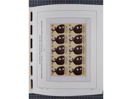 1945/90, ungebrauchte und postfrische Sammlung, oftmals komplett, dabei Bund/Berlin und DDR, DDR mit guten Dienstmarken inkl.