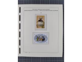 1945/90, ungebrauchte und postfrische Sammlung, oftmals komplett, dabei Bund/Berlin und DDR, DDR mit guten Dienstmarken inkl.