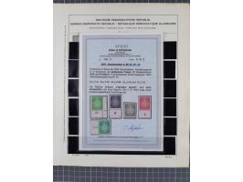 1945/90, ungebrauchte und postfrische Sammlung, oftmals komplett, dabei Bund/Berlin und DDR, DDR mit guten Dienstmarken inkl.