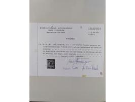 1852/67, gestempelte Sammlung mit 2 Briefen, dabei tadellose Mi. 1 (Befund Berger BPP), desweiteren Mi. 9 und 10a (je Fotoatt