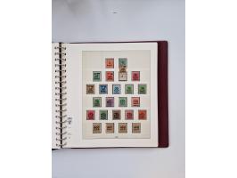 1872/1945, ungebrauchte und postfrische Sammlung, beginnend mit interessantem Teil Brustschilde, danach u.a. Mi.-Nr. 35a unge