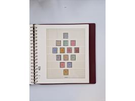 1872/1945, ungebrauchte und postfrische Sammlung, beginnend mit interessantem Teil Brustschilde, danach u.a. Mi.-Nr. 35a unge