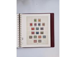 1872/1945, ungebrauchte und postfrische Sammlung, beginnend mit interessantem Teil Brustschilde, danach u.a. Mi.-Nr. 35a unge