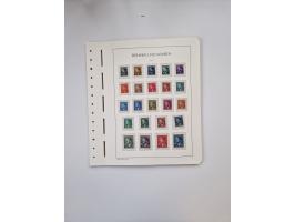 1872/1945, ungebrauchte und postfrische Sammlung, beginnend mit interessantem Teil Brustschilde, danach u.a. Mi.-Nr. 35a unge