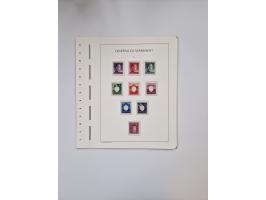 1872/1945, ungebrauchte und postfrische Sammlung, beginnend mit interessantem Teil Brustschilde, danach u.a. Mi.-Nr. 35a unge