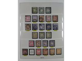 1849/1920, meist gestempelte Sammlung, ab Mi.-Nr. 1Ia mit Schnittlinien, 3II voll- bis breitrandig, 4I, 13a/b, 21a, 21c, 26X,