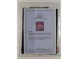 1849/1920, meist gestempelte Sammlung, ab Mi.-Nr. 1Ia mit Schnittlinien, 3II voll- bis breitrandig, 4I, 13a/b, 21a, 21c, 26X,