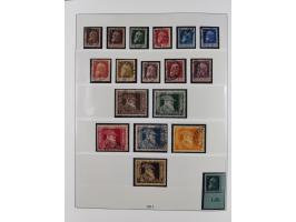 1849/1920, meist gestempelte Sammlung, ab Mi.-Nr. 1Ia mit Schnittlinien, 3II voll- bis breitrandig, 4I, 13a/b, 21a, 21c, 26X,