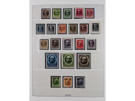 1849/1920, meist gestempelte Sammlung, ab Mi.-Nr. 1Ia mit Schnittlinien, 3II voll- bis breitrandig, 4I, 13a/b, 21a, 21c, 26X,