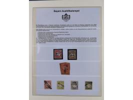 1849/1920, meist gestempelte Sammlung, ab Mi.-Nr. 1Ia mit Schnittlinien, 3II voll- bis breitrandig, 4I, 13a/b, 21a, 21c, 26X,