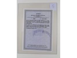 1856/67, gestempelte Sammlung mit 2 Briefen, dabei Schwerin Mi.4 (Attest Berger BPP), 6b (Befund Berger BPP) und Strelitz 1a,
