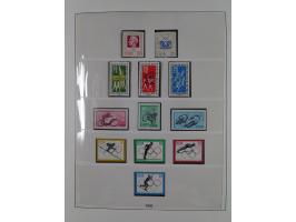 1948/2001, vorwiegend postfrische Sammlung, dabei Bund, Berlin und DDR in den Hauptnummern augenscheinlich komplett, außerdem