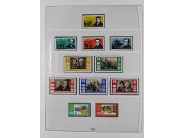1948/2001, vorwiegend postfrische Sammlung, dabei Bund, Berlin und DDR in den Hauptnummern augenscheinlich komplett, außerdem