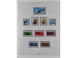 1948/2001, vorwiegend postfrische Sammlung, dabei Bund, Berlin und DDR in den Hauptnummern augenscheinlich komplett, außerdem