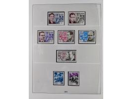 1948/2001, vorwiegend postfrische Sammlung, dabei Bund, Berlin und DDR in den Hauptnummern augenscheinlich komplett, außerdem