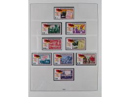 1948/2001, vorwiegend postfrische Sammlung, dabei Bund, Berlin und DDR in den Hauptnummern augenscheinlich komplett, außerdem