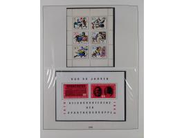 1948/2001, vorwiegend postfrische Sammlung, dabei Bund, Berlin und DDR in den Hauptnummern augenscheinlich komplett, außerdem