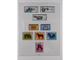 1948/2001, vorwiegend postfrische Sammlung, dabei Bund, Berlin und DDR in den Hauptnummern augenscheinlich komplett, außerdem