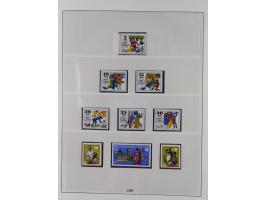 1948/2001, vorwiegend postfrische Sammlung, dabei Bund, Berlin und DDR in den Hauptnummern augenscheinlich komplett, außerdem