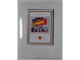 1948/2001, vorwiegend postfrische Sammlung, dabei Bund, Berlin und DDR in den Hauptnummern augenscheinlich komplett, außerdem