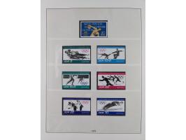 1948/2001, vorwiegend postfrische Sammlung, dabei Bund, Berlin und DDR in den Hauptnummern augenscheinlich komplett, außerdem