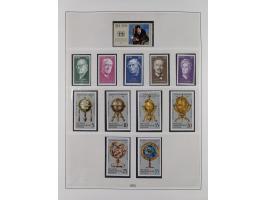 1948/2001, vorwiegend postfrische Sammlung, dabei Bund, Berlin und DDR in den Hauptnummern augenscheinlich komplett, außerdem