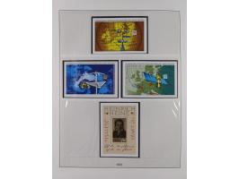 1948/2001, vorwiegend postfrische Sammlung, dabei Bund, Berlin und DDR in den Hauptnummern augenscheinlich komplett, außerdem