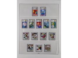 1948/2001, vorwiegend postfrische Sammlung, dabei Bund, Berlin und DDR in den Hauptnummern augenscheinlich komplett, außerdem