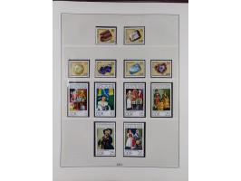 1948/2001, vorwiegend postfrische Sammlung, dabei Bund, Berlin und DDR in den Hauptnummern augenscheinlich komplett, außerdem