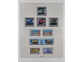 1948/2001, vorwiegend postfrische Sammlung, dabei Bund, Berlin und DDR in den Hauptnummern augenscheinlich komplett, außerdem