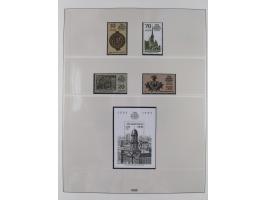 1948/2001, vorwiegend postfrische Sammlung, dabei Bund, Berlin und DDR in den Hauptnummern augenscheinlich komplett, außerdem