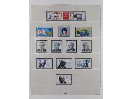 1948/2001, vorwiegend postfrische Sammlung, dabei Bund, Berlin und DDR in den Hauptnummern augenscheinlich komplett, außerdem