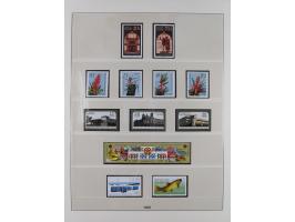 1948/2001, vorwiegend postfrische Sammlung, dabei Bund, Berlin und DDR in den Hauptnummern augenscheinlich komplett, außerdem