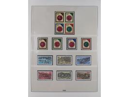 1948/2001, vorwiegend postfrische Sammlung, dabei Bund, Berlin und DDR in den Hauptnummern augenscheinlich komplett, außerdem