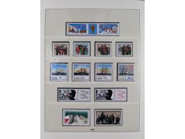 1948/2001, vorwiegend postfrische Sammlung, dabei Bund, Berlin und DDR in den Hauptnummern augenscheinlich komplett, außerdem