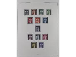 1948/2001, vorwiegend postfrische Sammlung, dabei Bund, Berlin und DDR in den Hauptnummern augenscheinlich komplett, außerdem